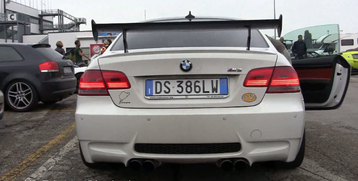 BMW E92 M3 with Supersprint Exhaust