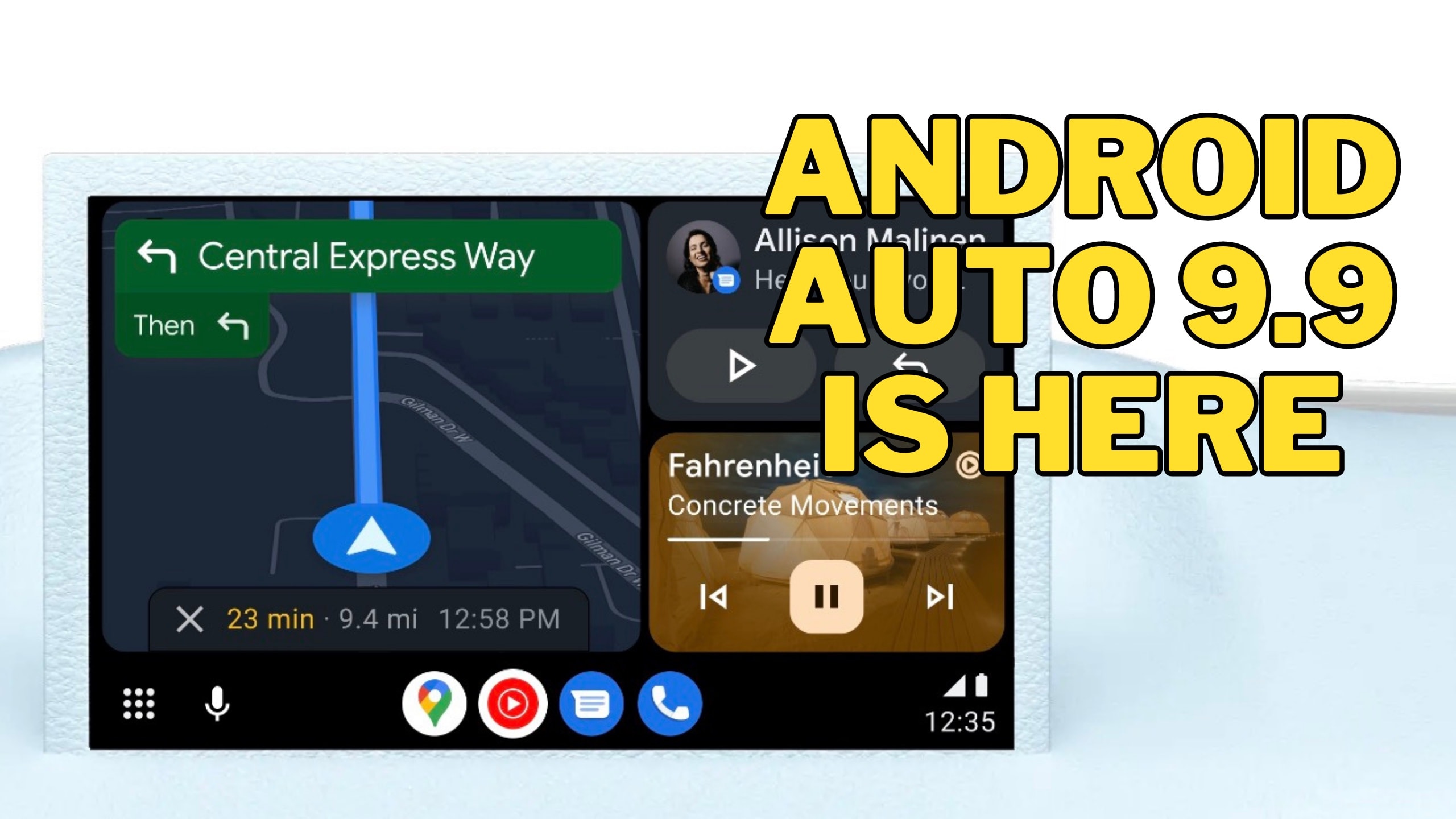 Surprise Android Auto Update Now Available With Mysterious