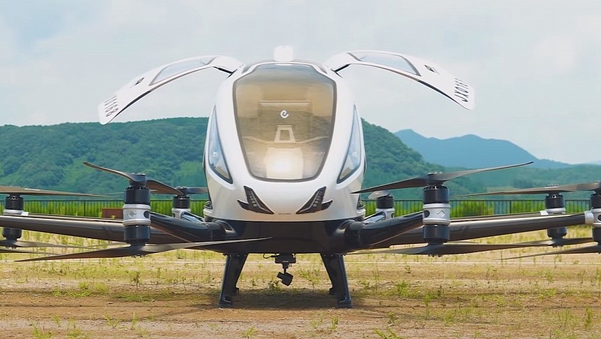 The EH216-S Chinese eVTOL will be sold in China for $330,000 per unit