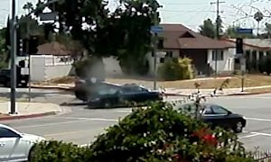 Surveillance Video Shows Danny Trejo Rush to Help Victims of 2-Car Crash