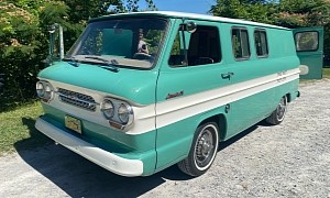 Survival Chevrolet Corvair 95 Spent 60 Years as a Camper Van, Still Makes Your Heart Pound