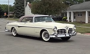 Survivor 1955 Imperial Newport Hides Electric Upgrade To Get Its Magnificent Hemi V8 Going