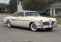 Survivor 1955 Imperial Newport Hides Electric Upgrade To Get the Magnificent Hemi V8 Going