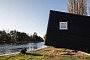 Sustainable Off-Grid Tiny Home Breaks the Norm With a Tilted Silhouette