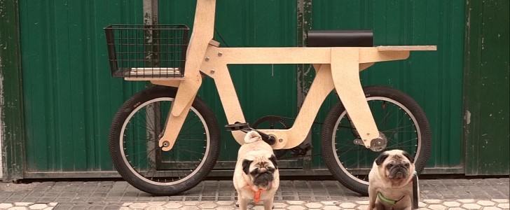 OpenBike Wooden Bicycle