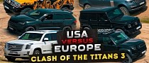 SUV Clash Pits America Vs Europe in Tough Off-Road Spot, There's a Surprise Winner