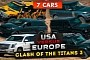 SUV Clash Pits America Vs Europe in Tough Off-Road Spot, There's a Surprise Winner