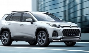 Suzuki Across SUV Revealed as Toyota RAV4 Plug-In With Different Face