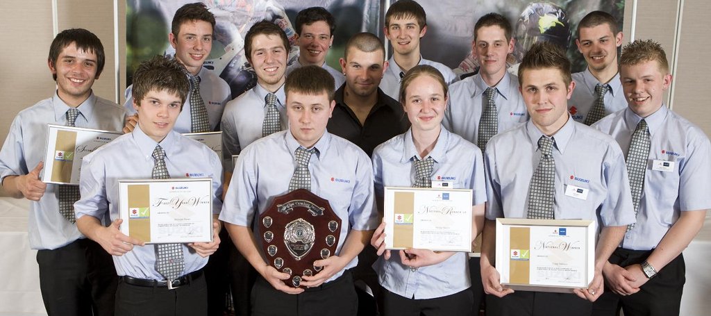 The winners of the Apprentice of the Year Awards