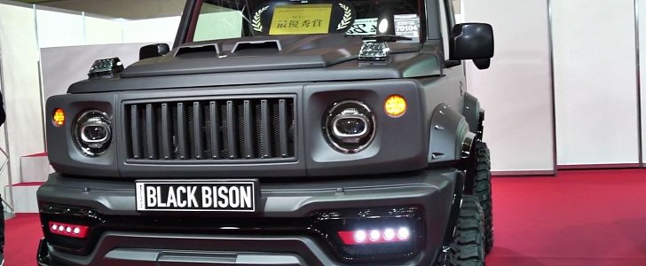 Suzuki Jimny Black Bison by Wald Is Tougher Than a G-Class