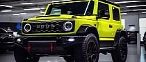 Suzuki Jimny Gets Another Unrealistic Redesign, Mild-Hybrid 1.5 Seems Likely