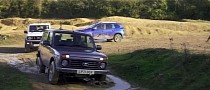 Suzuki Jimny Shows Lada Niva and Dacia Duster Who's Boss in an Uphill Drag Race