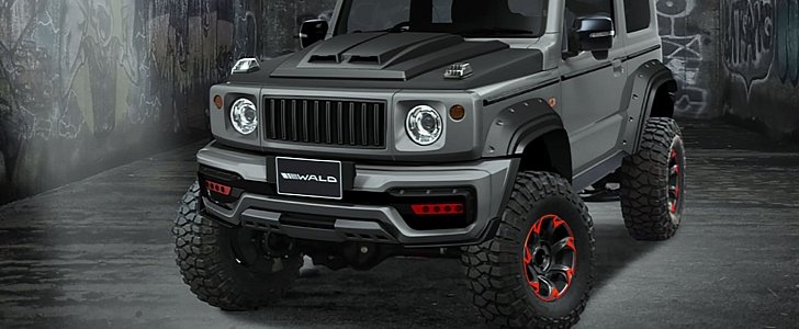 Suzuki Jimny Tuned by Wald is Cross Between the Defender and G-Class