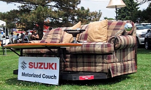 Suzuki Shows Couch on Wheels Concept in The Kizashi Kicks Campaign