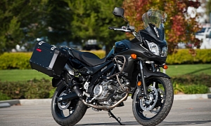 Suzuki Showcases the Features of the New V-Strom 650 ABS