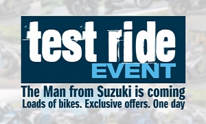 Suzuki to Launch UK-Wide Test Riding Event