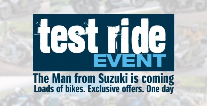 Official Test Ride Banner