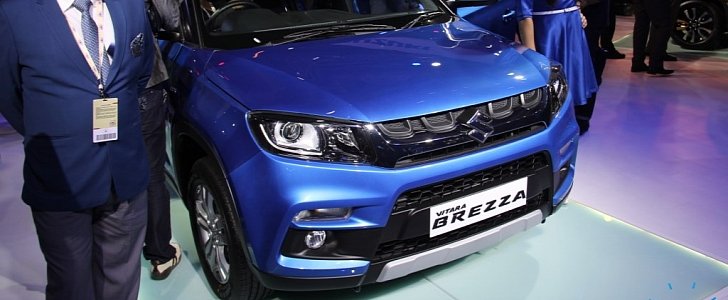 Suzuki Unveils Vitara Brezza in India: 1.3L Diesel Engine and 4-Meter Body