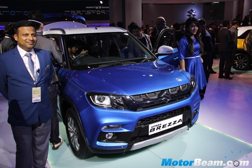 Suzuki Unveils Vitara Brezza in India: 1.3L Diesel Engine and 4-Meter Body  - autoevolution