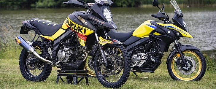 Suzuki V-Strom 650XT project bike