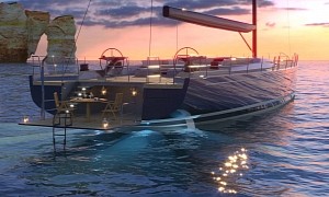SW108 Superyacht Goes for Sustainable Sailing With Diesel Hybrid Electric System