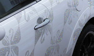 Swarovski-Studded MINI Cooper for the Royal Couple