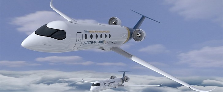 H2Gear is developing hydrogen propulsion systems for large aircraft