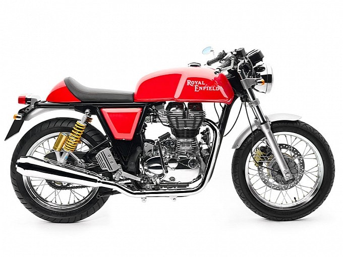 2014 Royal Enfield Continental GT, the Indian classic cafe-racer