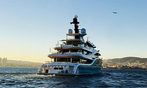 Swiss Billionaire’s Striking Superyacht Made an Appearance at Cannes