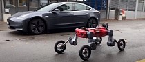 Swiss-Mile Robot Is a Car, Quadruped, and Humanoid Packed in a Four-Wheeled Machine
