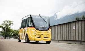 Switzerland Starts Testing Autonomous Bus On Public Roads