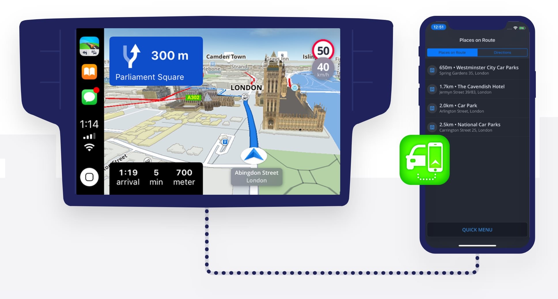 Sygic Keeps Polishing Google Maps Rival for iPhone CarPlay - autoevolution