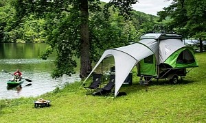 SylvanSport’s Go Unfolds as Outrageously Cheap and Versatile Camper Trailer