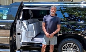 Sylvester Stallone Is Selling His Customized, Brand New Cadillac Escalade ESV