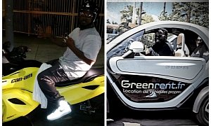 T-Pain Rides a CanAm Spider: Didn’t Like the Twizy?