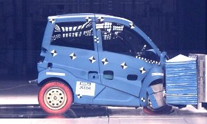 T.27 City Car Is Perfectly Safe, Crash Tests Revealed