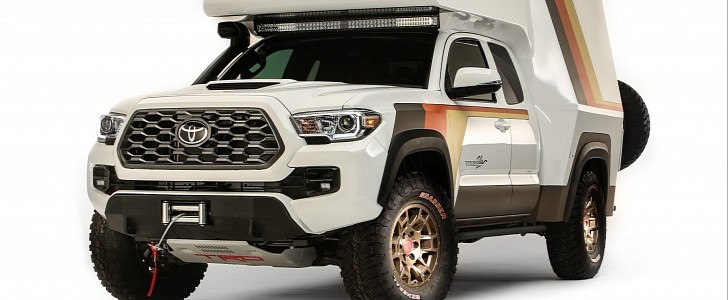 Toyota brings the complete Tacozilla to 2021 SEMA: an overlanding micro-house 