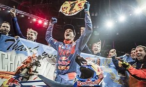 Taddy Blazusiak Ends Career With Overall Victory At SuperEnduro Round One