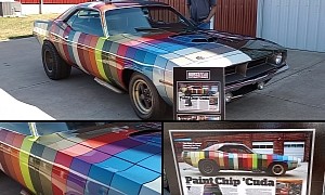 Take a Closer Look at the One-of-None 1970 Plymouth "Paint Chip" 'Cuda