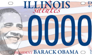 Take a Ride with Special Obama License Plates