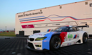 Take a Tour of the ALMS Race Track Inside the BMW Z4 GTE