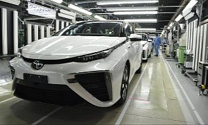 Take a Trip Into Toyota Mirai's Production Plant