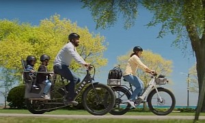 Take Your Kids and Pack All You Need on This Family-Friendly Cargo Electric Bike