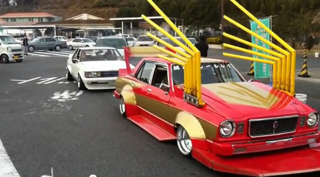 Takeyari, Japan's Crazy Bamboo Spear Exhaust Fetish for Bosozoku Cars