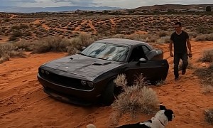 Taking a Dodge Challenger Off-Road Proves a Very Dodgy Decision
