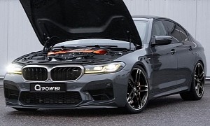 Taking a Peek Under the Hood of This BMW M5 CS Will Leave You Speechless