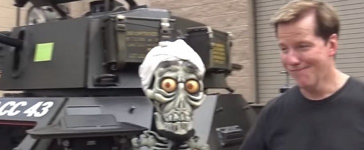 Jeff Dunham and Achmed present "Ahmed," the Ferret armored car that's completely road legal