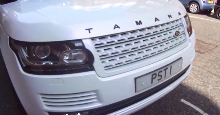 Tamara Ecclestone's Kahn Range Rover
