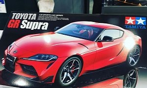 Tamiya Scale Model Kit for 2020 Toyota Supra Looks Juicy