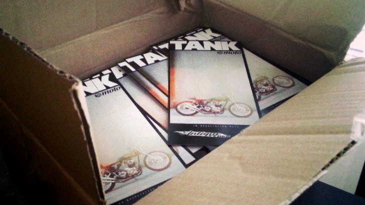 Welcome Tank Moto magazine